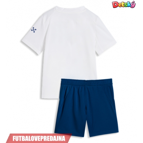 Lacne Dětský Futbalové dres Manchester City 2026-27 Krátky Rukáv - Tretina (+ trenírky)